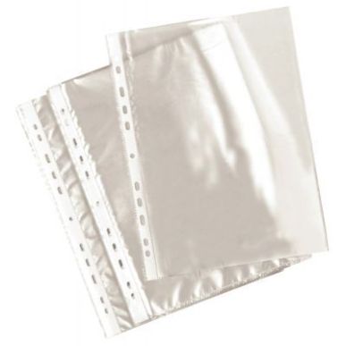 Achetez Sachet de 100 pochettes perforées en polypropylène lisse 5/100ème 100741490 pas cher sur ..