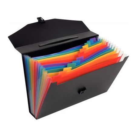 Achetez Valisette trieur Rainbow Class, 12 compartiments 117287-03 VIQUEL pas cher sur Ma Rentrée S..