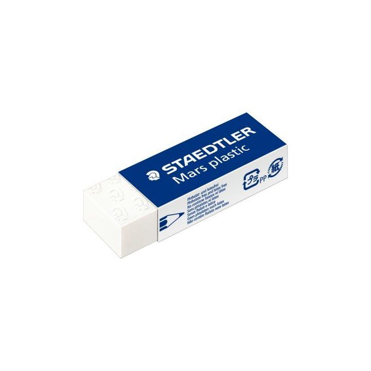 STAEDTLER Gomme plastique pour le dessin et l'écriture MARS PLASTIC
