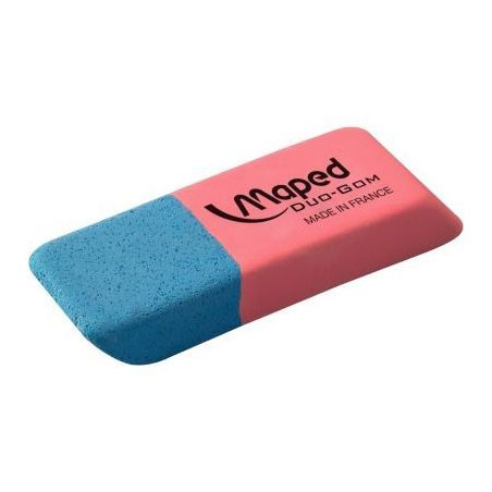 Achetez Boîte de 40 gommes bicolore encre / crayon petit modèle 010033FM MAPED pas cher sur Ma Ren..