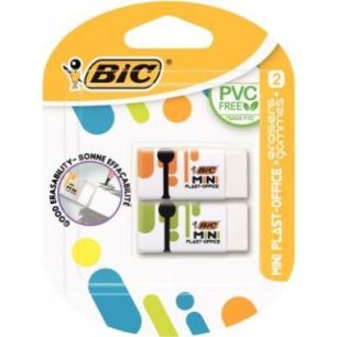 Achetez Blister de 2 gommes mini plastique 927858 BIC pas cher sur Ma Rentrée Scolaire