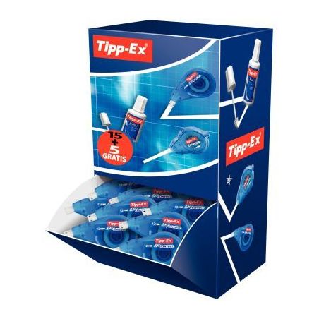 Achetez Pack 15+5 rollers easy correct 4,2mm x 12 m 895951 TIPP-EX BIC pas cher sur Ma Rentrée Scol..