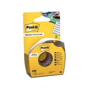 Achetez POST-IT Bande de correction adhésive et repositionnable sur dévidoir plastique jetable 25,..