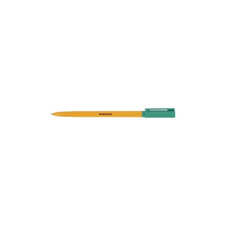 Stylo bille Micron pointe fine 0,7mm vert 700104