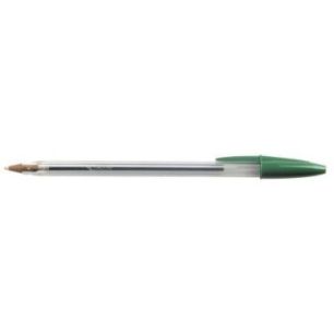 Achetez Boite de 50 stylos bic cristal pointe moyenne vert 875976 BIC pas cher sur Ma Rentrée Scola..