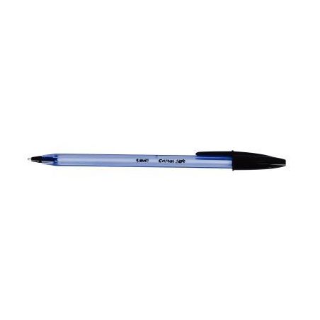 Achetez BIC Ecriture Cristal Soft Stylos-Bille Pointe Moyenne (1,2 mm) - Corps Bleu Ciel - Encre De ..
