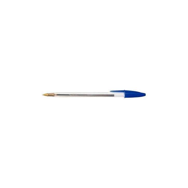 Boîte de 50 stylos Bic Cristal pointe moyenne Bleu 00010 X 50 BIC