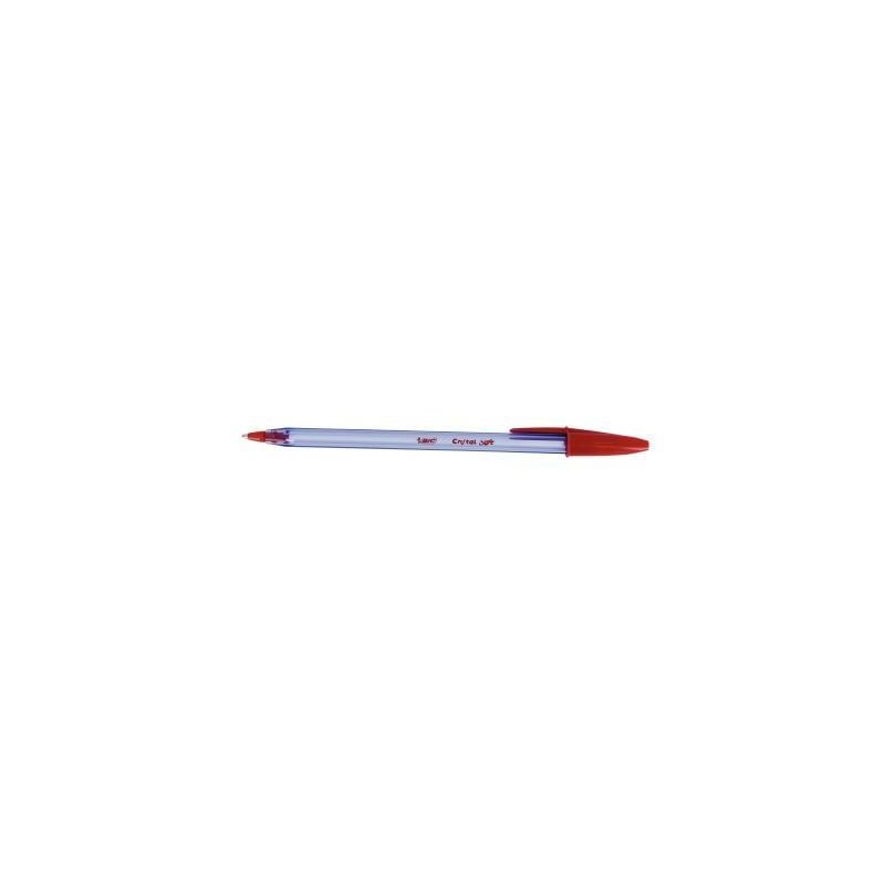 Achetez BIC Cristal Soft Stylos-Bille Pointe Moyenne (1,2 mm) - Rouge pas cher sur Ma Rentrée Scola..
