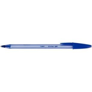 Achetez BIC Cristal Soft Stylos-Bille Pointe Moyenne (1,2 mm) - Bleu pas cher sur Ma Rentrée Scolai..