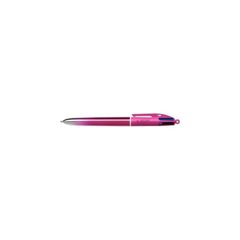 Achetez Stylo 4 couleurs Smooth rose 303084 BIC pas cher sur Ma Rentrée Scolaire