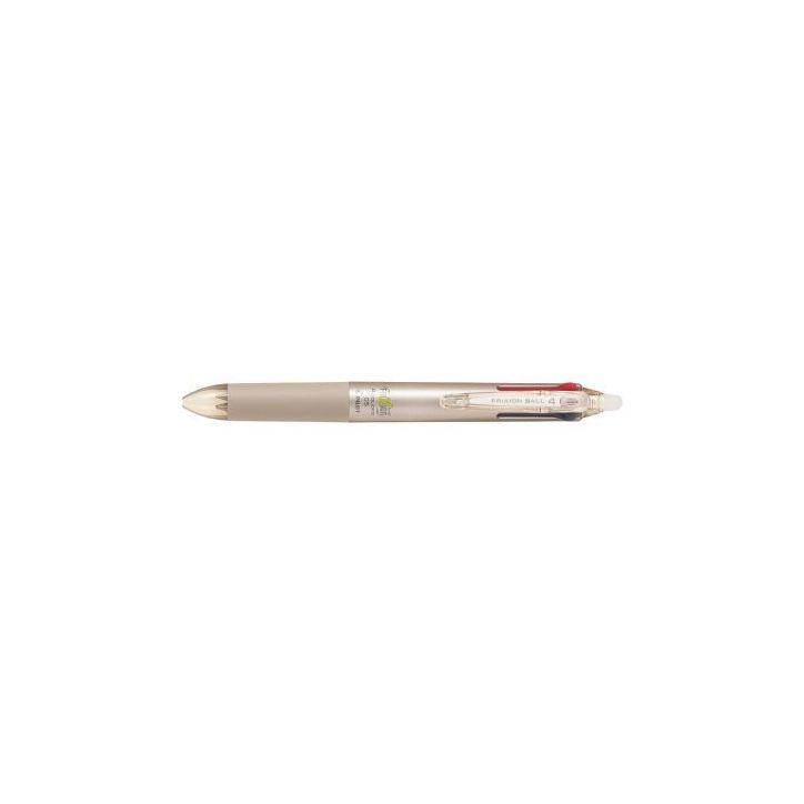Stylo bille 4 couleurs Frixion Ball champagne 4902505532894 FRIXION PILOT