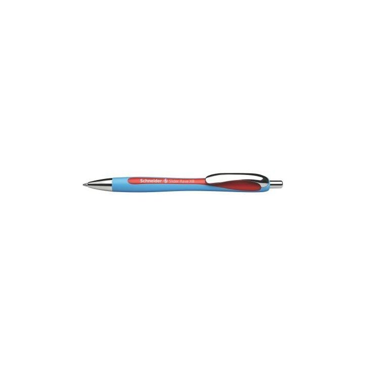 Stylo bille Slider Rave rétractable rouge 132502 SLIDER SCHNEIDER