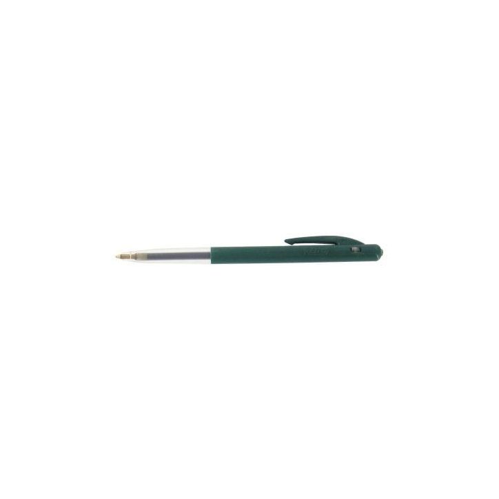 BIC M10 Original Stylos-Bille Rétractables Pointe Moyenne (1,0 mm) - Vert