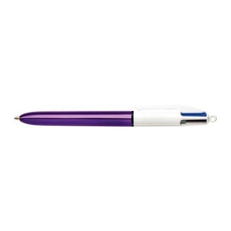 Achetez Stylo bille 4 couleurs shine violet 982876 BIC pas cher sur Ma Rentrée Scolaire