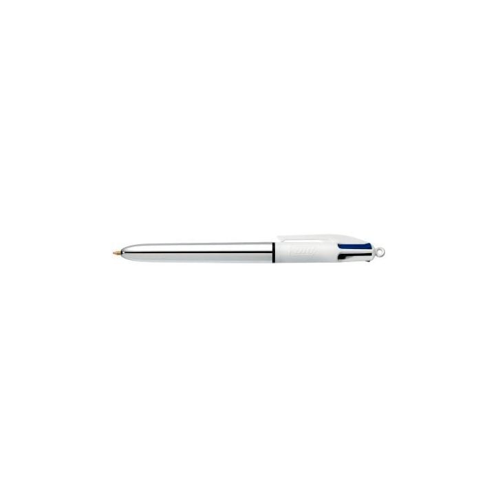 Stylo bille Bic 4 Colours Shine silver 982873 BIC