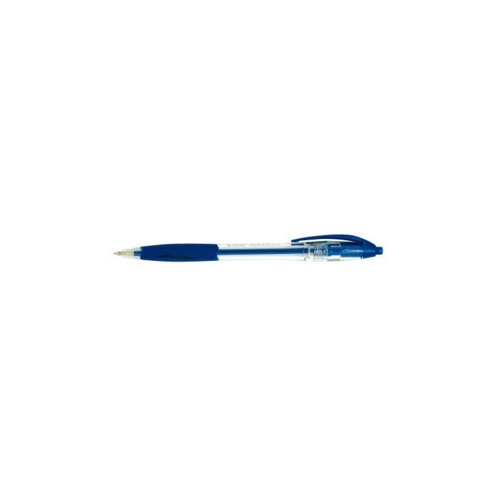 BIC Atlantis Classic Stylos-Bille Rétractables Pointe Moyenne (1,0 mm) - Bleu