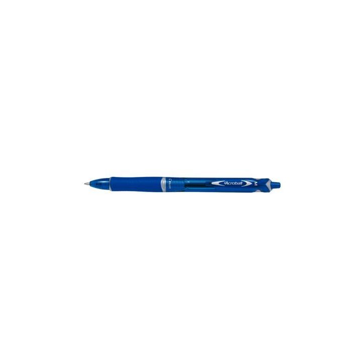 PILOT Stylo bille Acroball Clip plastique, pointe moyenne, coloris Bleu