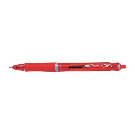 Achetez PILOT Stylo bille Acroball Clip plastique, pointe moyenne, coloris Rouge pas cher sur Ma Ren..