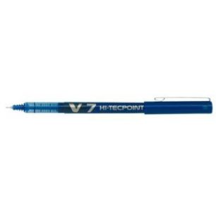 Achetez PILOT Stylo Roller pointe tubulaire 0,7 mm encre liquide Bleue HI-TECPOINT BX-V7 pas cher su..