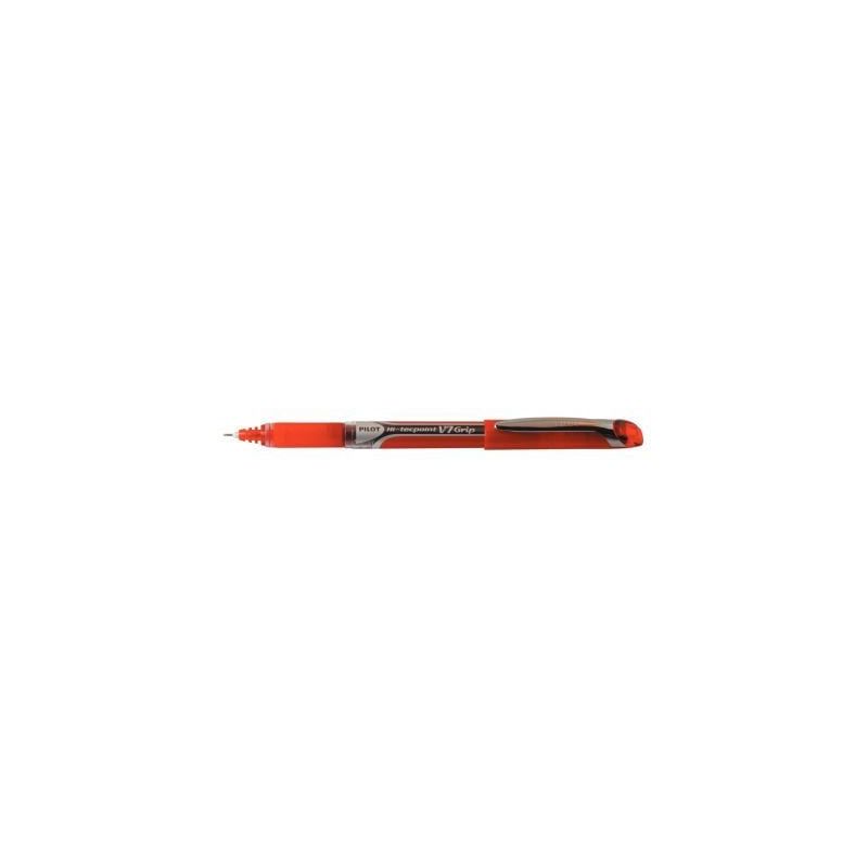 Achetez PILOT Stylo roller grip pointe aiguille 0,7 mm Rouge V7 grip pas cher sur Ma Rentrée Scolai..