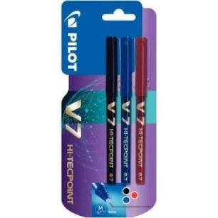 Achetez Blister de 3 Rollers V7 assortis 3131910210061 V7 PILOT pas cher sur Ma Rentrée Scolaire