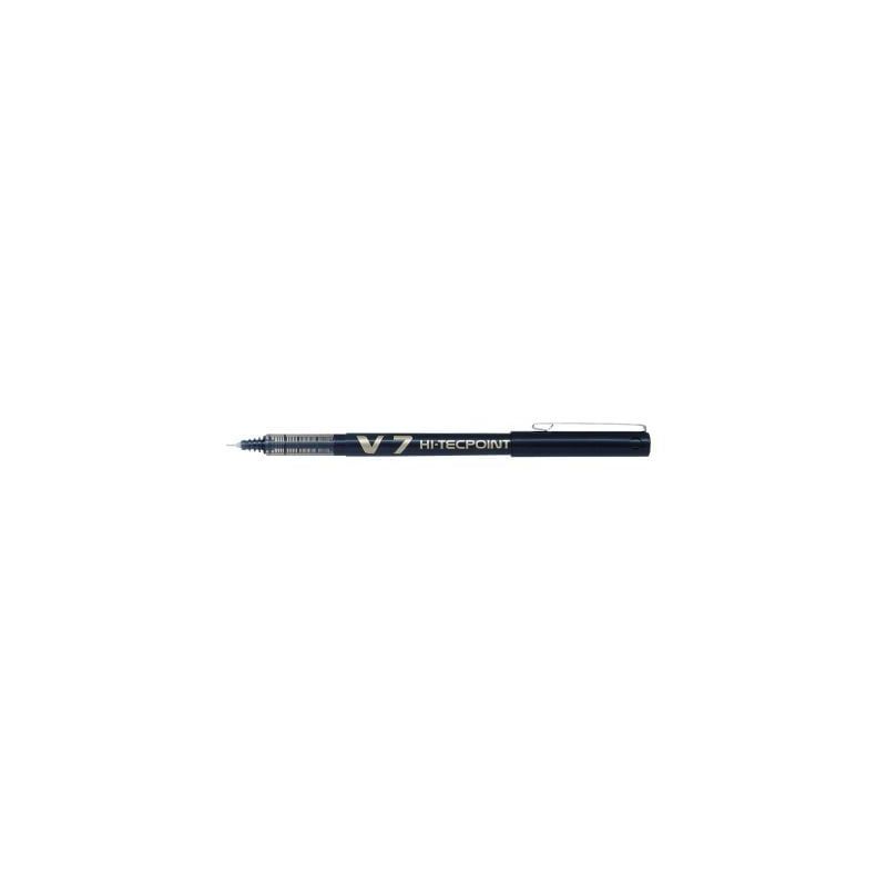 Achetez PILOT Stylo Roller pointe tubulaire 0,7 mm encre liquide Noire HI-TECPOINT BX-V7 pas cher su..