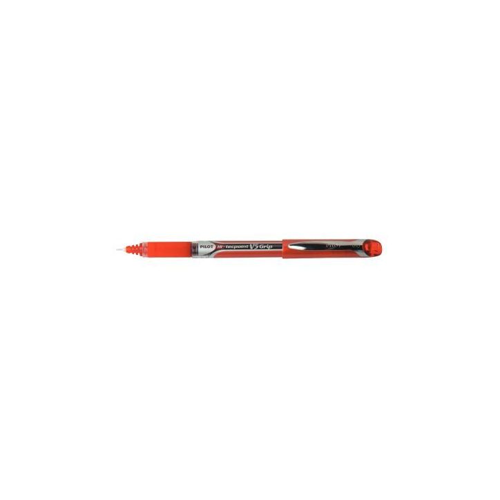 PILOT Stylo roller grip pointe aiguille 0,5 mm Rouge V5 grip