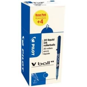 Achetez Ecopack 20 rollers VBall 5 bleu dont 4 offerts 3131910519980 PILOT pas cher sur Ma Rentrée ..