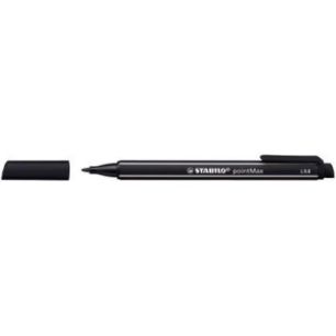 Achetez STABILO pointMax stylo-feutre pointe moyenne (0,8 mm) - Noir pas cher sur Ma Rentrée Scolai..