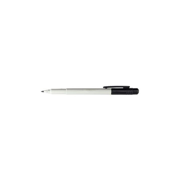 Stylo feutre nylon noir pointe moyenne