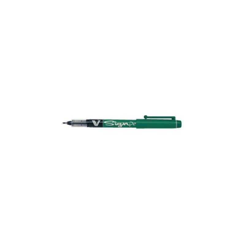 Achetez PILOT Stylo-feutre pointe en nylon largeur de trait 0,6 mm encre liquide Verte V-SIGN PEN pa.. Achetez PILOT Stylo-feutre pointe en nylon largeur de trait 0,6 mm encre liquide Verte V-SIGN PEN pa..