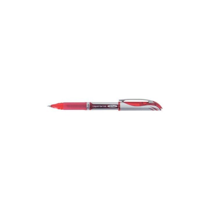 Stylo Energel BL57 pointe métal 0,7mm rouge ligne futuriste BL57-BO ENERGEL PENTEL