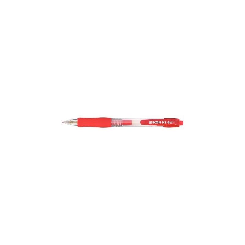 Achetez Stylo gel rétractable K3 rouge K3-02 pas cher sur Ma Rentrée Scolaire