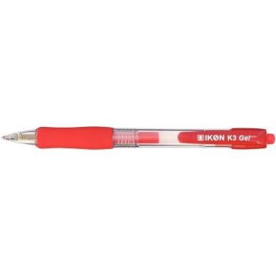Achetez Stylo gel rétractable K3 rouge K3-02 pas cher sur Ma Rentrée Scolaire