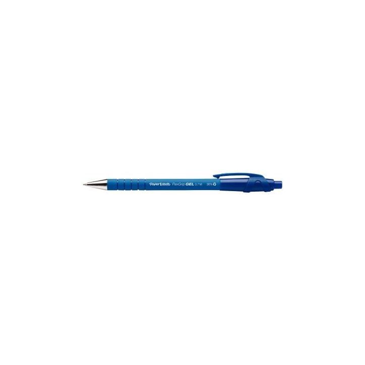 Stylo gel Flexgrip 0,7mm bleu 2108213 FLEXGRIP PAPER MATE