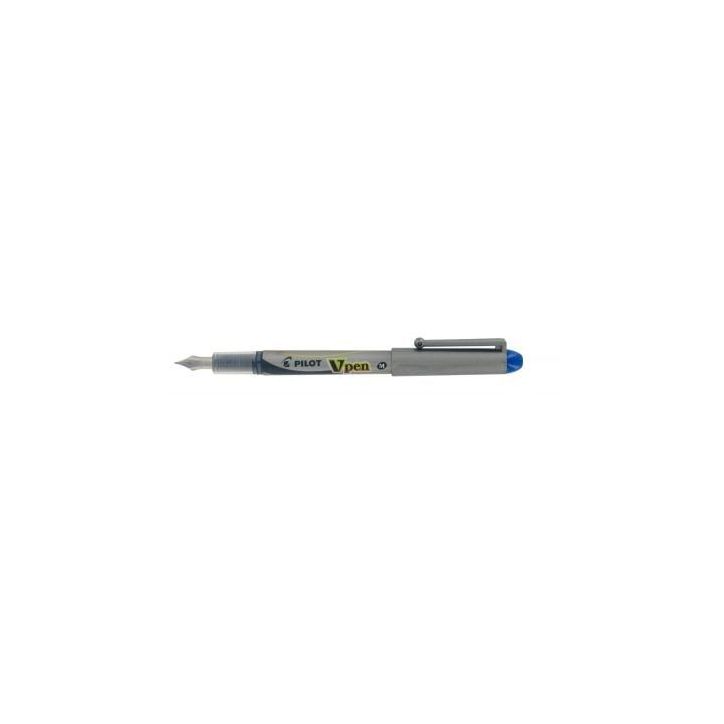 Stylo plume jetable Pilot V-Pen pro bleu 4902505281648 PILOT