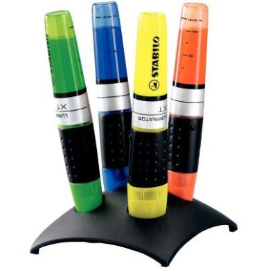 Achetez Set de 4 surligneurs Luminator assortis 7104-2 STABILO pas cher sur Ma Rentrée Scolaire