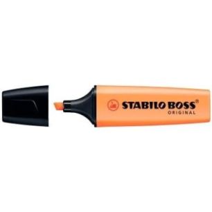 Achetez STABILO BOSS ORIGINAL surligneur pointe biseautée - Orange fluo pas cher sur Ma Rentrée Sc..