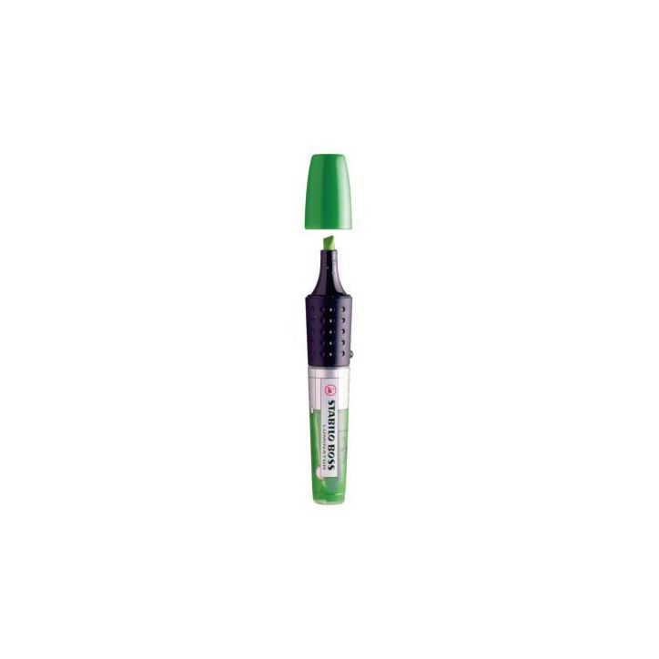 Surligneur Luminator encre liquide fluorescente à niveau visible vert 71/33 STABILO