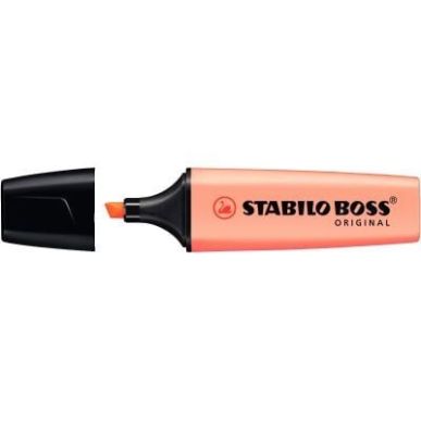 Achetez STABILO BOSS ORIGINAL Pastel surligneur pointe biseautée - Teint de pêche pas cher sur Ma ..