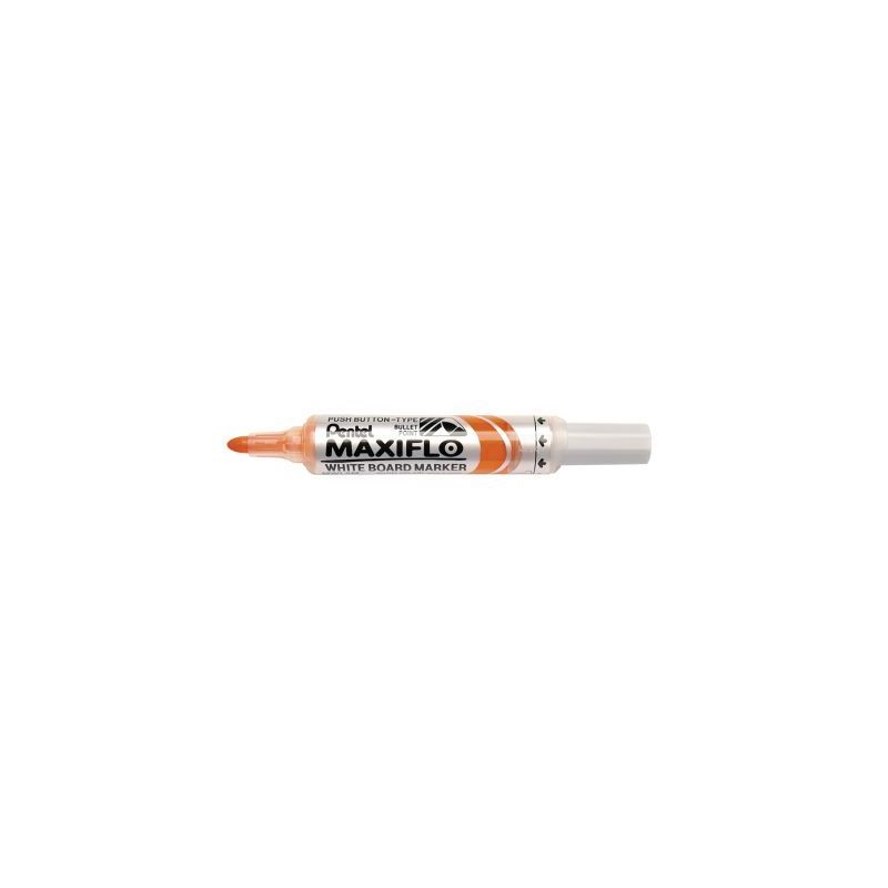 Achetez Marqueur tableau blanc Maxiflo pointe ogive 6mm orange MWL5M-F MAXIFLO PENTEL pas cher sur M..