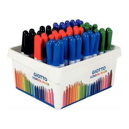 Achetez Classpack de 60 feutres tableau blanc pointe moyenne ogive assortis F524900 GIOTTO pas cher ..