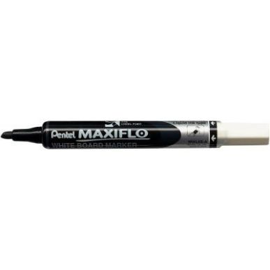 Achetez Marqueur tableau blanc Maxiflo pointe fine biseautée noir MWL6S-A PENTEL pas cher sur Ma Re..