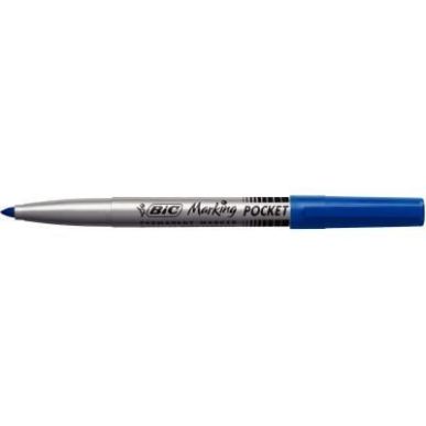 Achetez BIC Marking Fine ECOlutions Marqueurs Permanents à  Pointe Conique Fine - Bleu pas cher su..