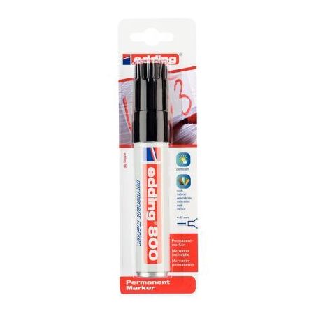 Achetez Blister de 1 marqueur permanent E800 noir 4-800-1-1001 EDDING pas cher sur Ma Rentrée Scola..