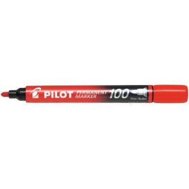 Achetez Marqueur permanent 100 pointe ogive rouge 4902505511103 PILOT pas cher sur Ma Rentrée Scola..