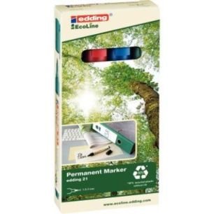 Achetez Marqueur permanent Ecoline ogive assorti 4-21-4 EDDING pas cher sur Ma Rentrée Scolaire