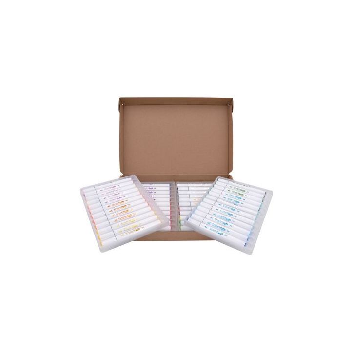 Schoolpack de 48 marqueurs Graph It assortis GG09947