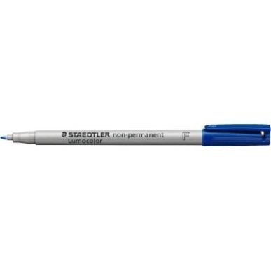 Achetez STAEDTLER Feutre multi-usages pour support lisse LUMOCOLOR Encre bleu non permanente Pointe ..