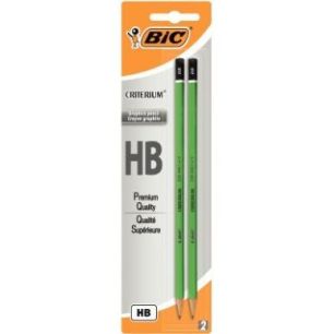 Achetez Blister de 2 crayons graphite Critérium HB 861133 BIC pas cher sur Ma Rentrée Scolaire